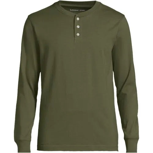 Men's Super-T Long Sleeve Henley Shirt