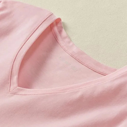 Supima Cotton Long Sleeve V-Neck T-Shirt