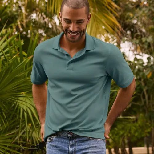 Men's Short Sleeve Cotton Supima Polo Shirt