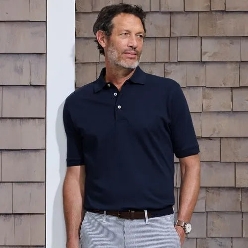 Men's Short Sleeve Cotton Supima Polo Shirt