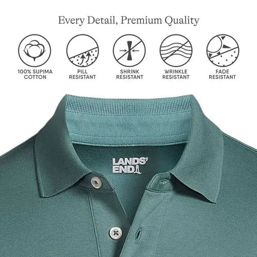 Men's Short Sleeve Cotton Supima Polo Shirt