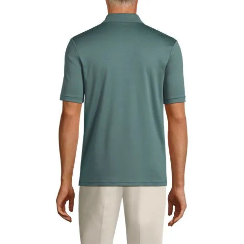 Men's Short Sleeve Cotton Supima Polo Shirt with Pocket