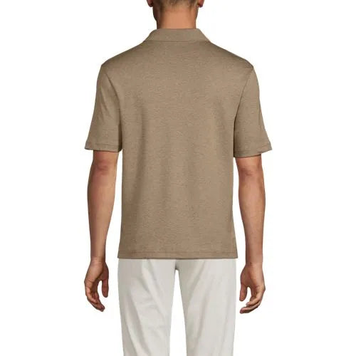 Men's Short Sleeve Cotton Supima Polo Shirt with Pocket