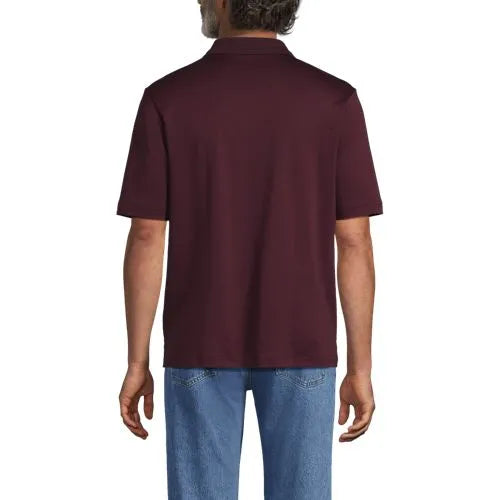 Men's Short Sleeve Cotton Supima Polo Shirt with Pocket