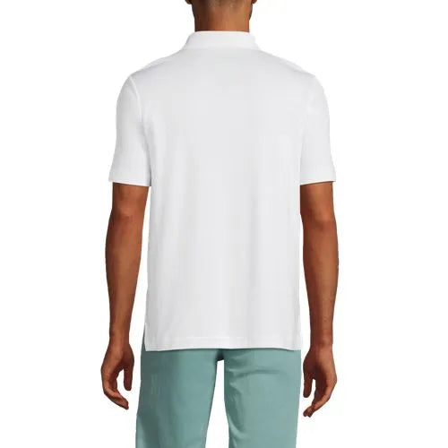 Men's Short Sleeve Cotton Supima Polo Shirt with Pocket