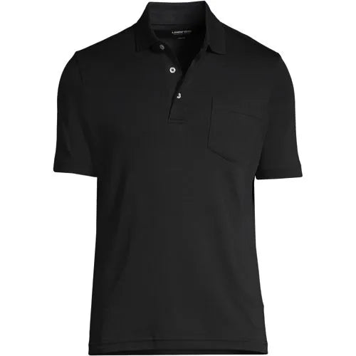 Men's Short Sleeve Cotton Supima Polo Shirt with Pocket