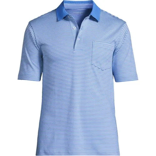 Men's Short Sleeve Cotton Supima Polo Shirt with Pocket