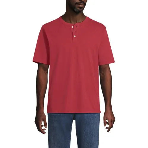 Men's Short Sleeve Super-T Henley