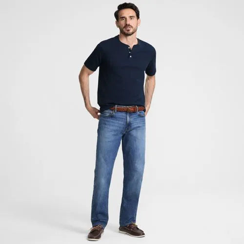 Men's Short Sleeve Super-T Henley