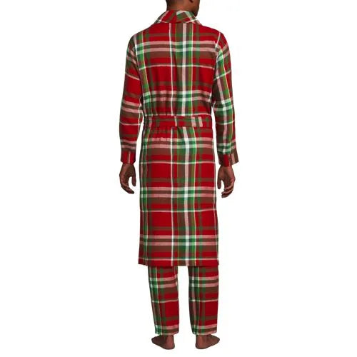 Men's Flannel Robe