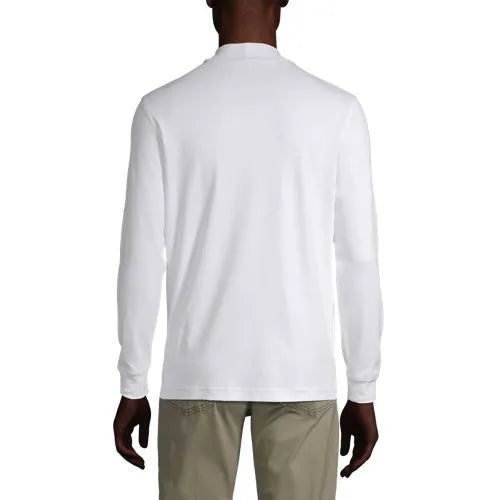Men's Cotton Supima Mock Turtleneck