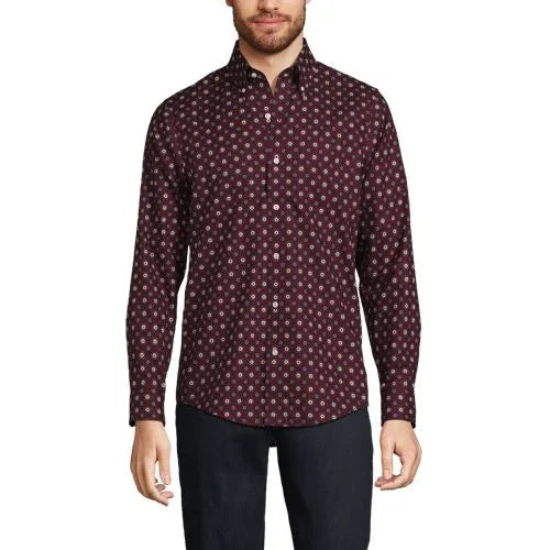 Men's Traditional Fit No Iron Twill Shirt