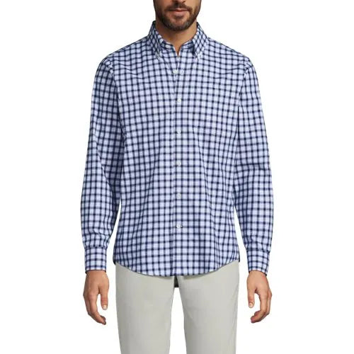 Men's Traditional Fit No Iron Twill Shirt