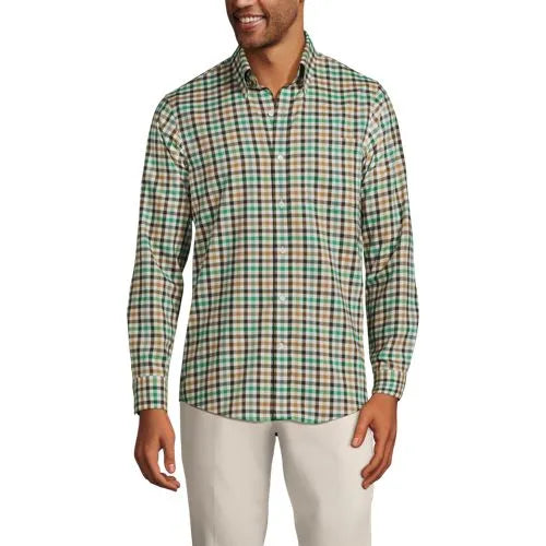 Men's Traditional Fit No Iron Twill Shirt