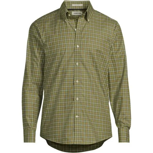 Men's Traditional Fit No Iron Twill Shirt