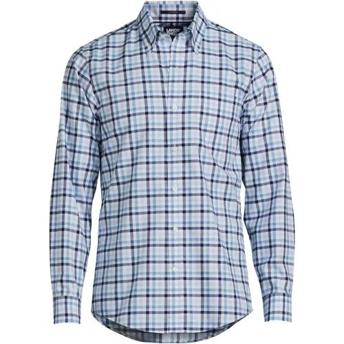 Men's Traditional Fit No Iron Twill Shirt