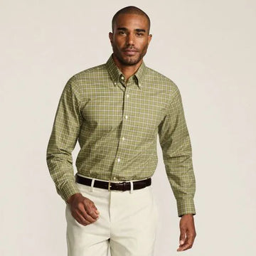 Men's Traditional Fit No Iron Twill Shirt