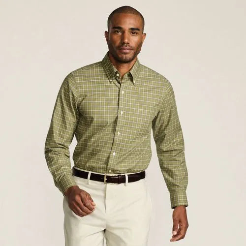 Men's Traditional Fit No Iron Twill Shirt