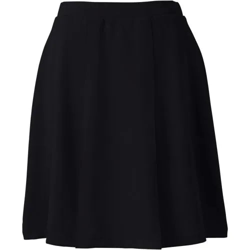 Women's Ponte Pleat Skirt Top of Knee