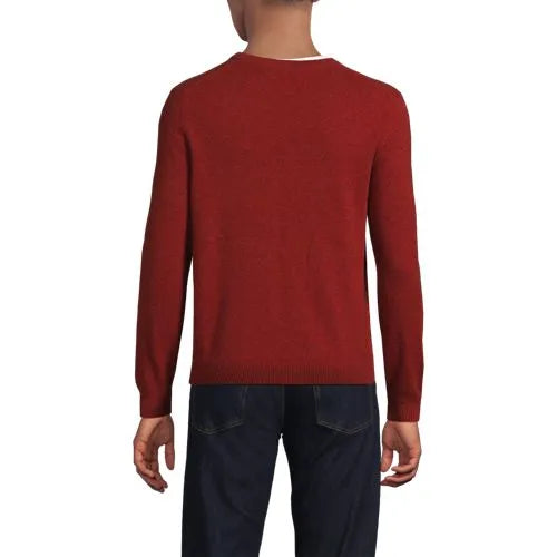 Men's Fine Gauge Cashmere V-neck Sweater