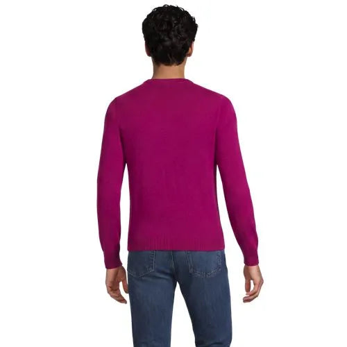 Men's Fine Gauge Cashmere V-neck Sweater