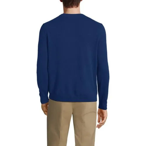 Men's Fine Gauge Cashmere V-neck Sweater