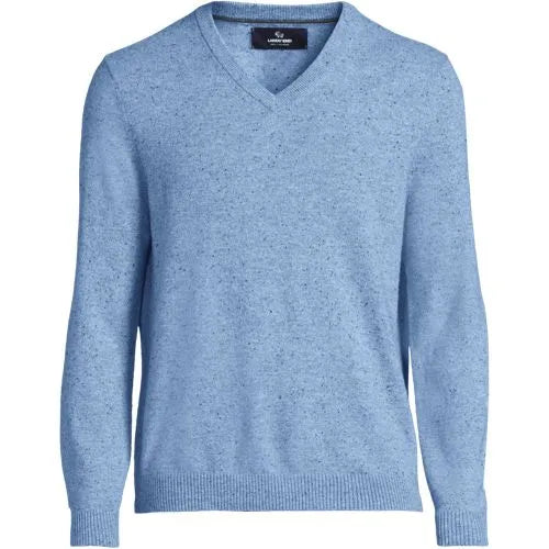 Men's Fine Gauge Cashmere V-neck Sweater