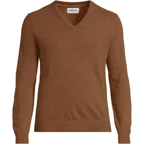 Men's Fine Gauge Cashmere V-neck Sweater