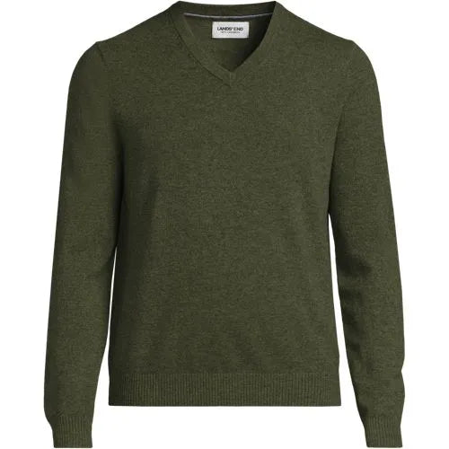 Men's Fine Gauge Cashmere V-neck Sweater