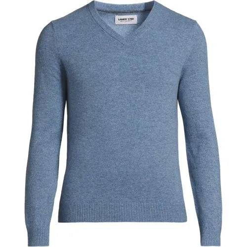 Men's Fine Gauge Cashmere V-neck Sweater