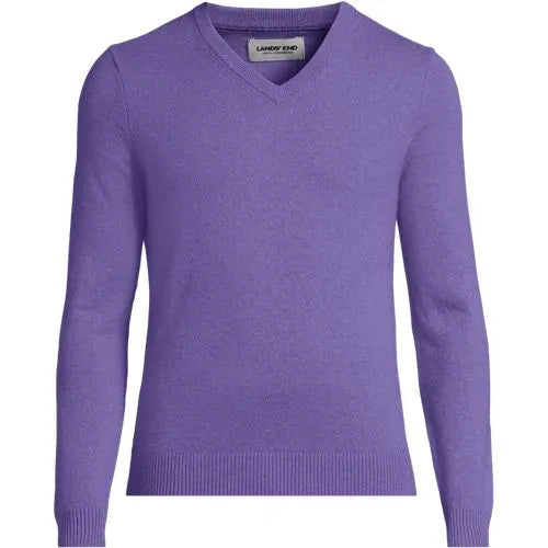 Men's Fine Gauge Cashmere V-neck Sweater