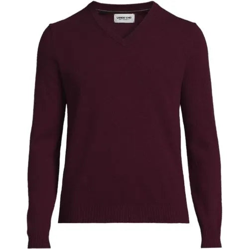 Men's Fine Gauge Cashmere V-neck Sweater