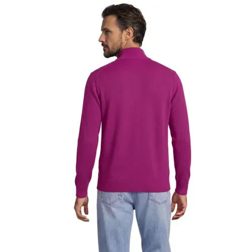 Bedford Rib Quarter Zip Pullover Sweater