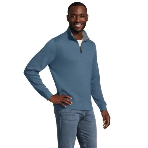 Bedford Rib Quarter Zip Pullover Sweater