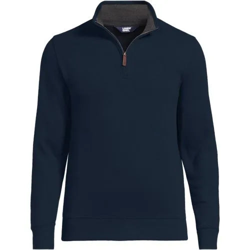 Bedford Rib Quarter Zip Pullover Sweater