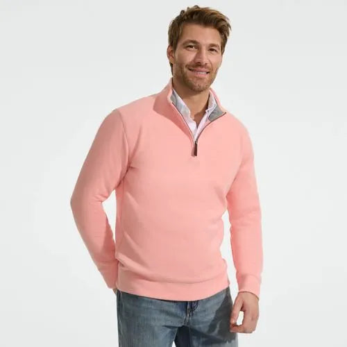 Bedford Rib Quarter Zip Pullover Sweater