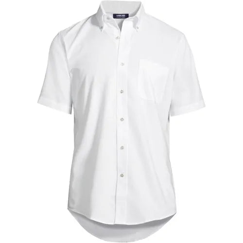 Men's Short Sleeve Buttondown Oxford Sport Shirt