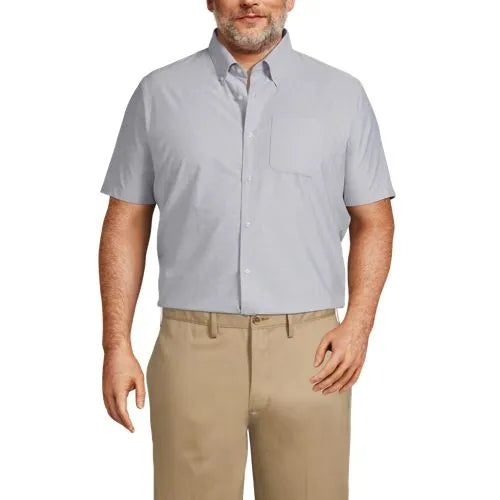 Men's Short Sleeve Buttondown Oxford Sport Shirt