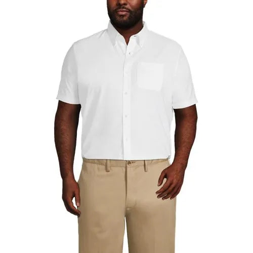 Men's Short Sleeve Buttondown Oxford Sport Shirt
