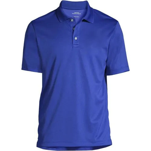 Men's Short Sleeve Solid Active Polo Shirt