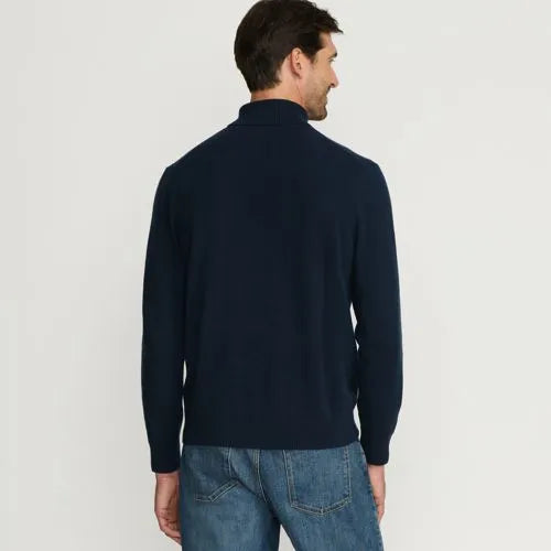 Men's Fine Gauge Cashmere Turtleneck Sweater