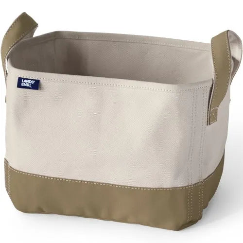 Small Canvas Storage Tote