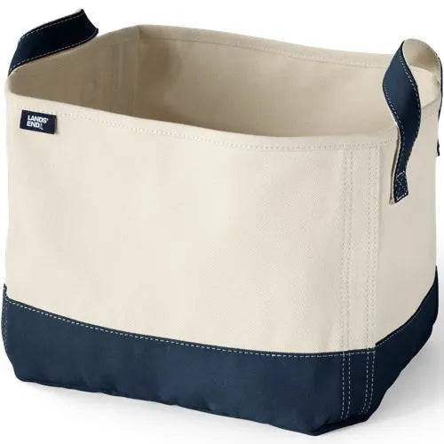 Small Canvas Storage Tote