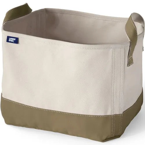 Small Canvas Storage Tote