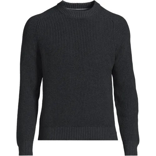 Men's Cotton Drifter Saddle Crewneck Shaker Sweater
