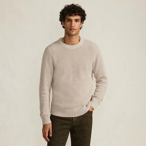 Men's Long Sleeve Drifter Marl Crewneck Sweater