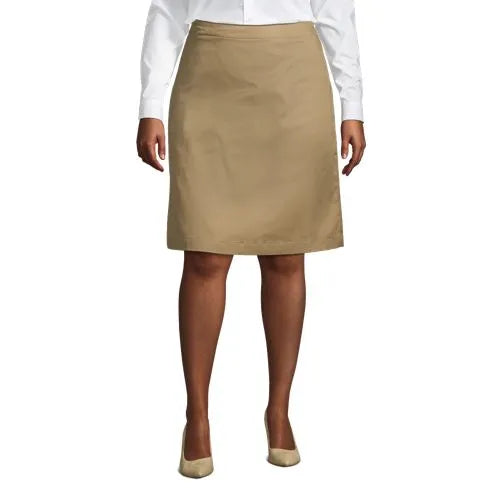 Women's Blend Chino Skort Top of Knee