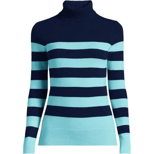 Women's Plus Size Cashmere Turtleneck Sweater