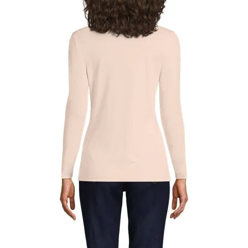 Lightweight Jersey Long Sleeve Turtleneck