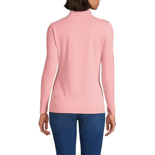 Lightweight Jersey Long Sleeve Turtleneck